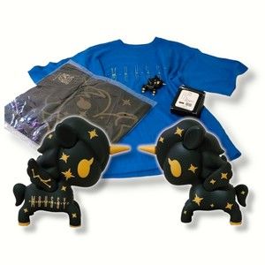 Tokidoki x Moussy China exclusive unicorno tote & shirt bundle rare limited